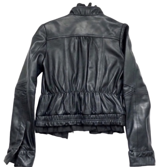 Real Leather MM Couture Crop Jacket—Buttery Soft - Great Condition! - Picture 2 of 8